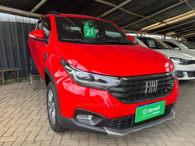 FIAT - STRADA - 2020/2021 - Vermelha - Sob Consulta