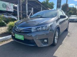 TOYOTA - COROLLA - 2014/2015 - Cinza - Sob Consulta