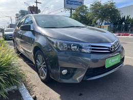 TOYOTA - COROLLA - 2014/2015 - Cinza - Sob Consulta