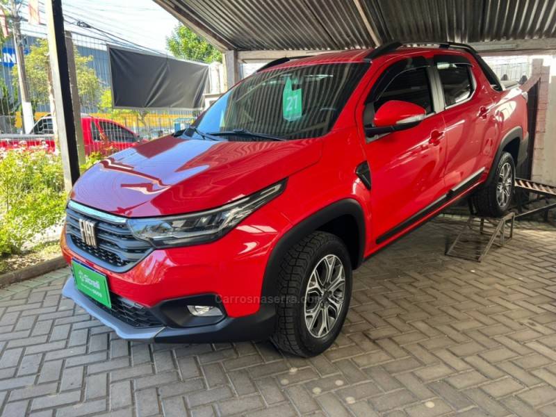 FIAT - STRADA - 2020/2021 - Vermelha - Sob Consulta